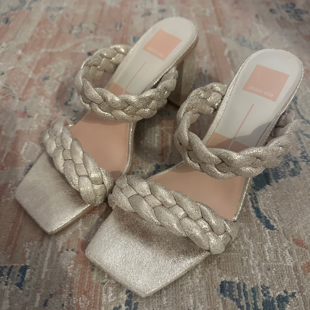 NEVER WORN • Dolce Vita Paily braided heel sandal - Picture 7 of 7